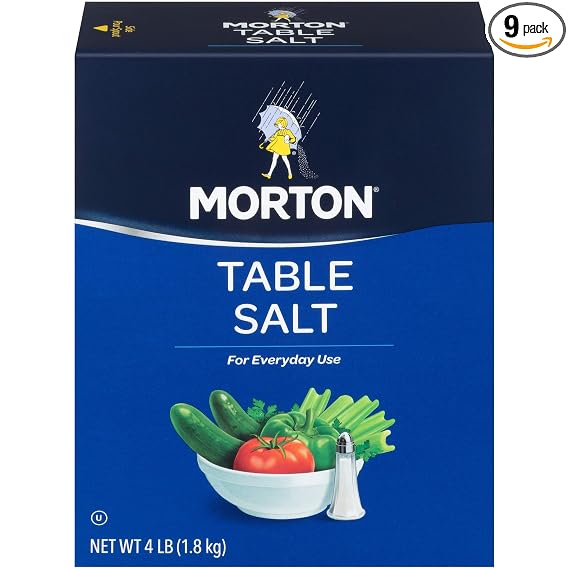 Morton salt bx table 4 lb (024600010849)