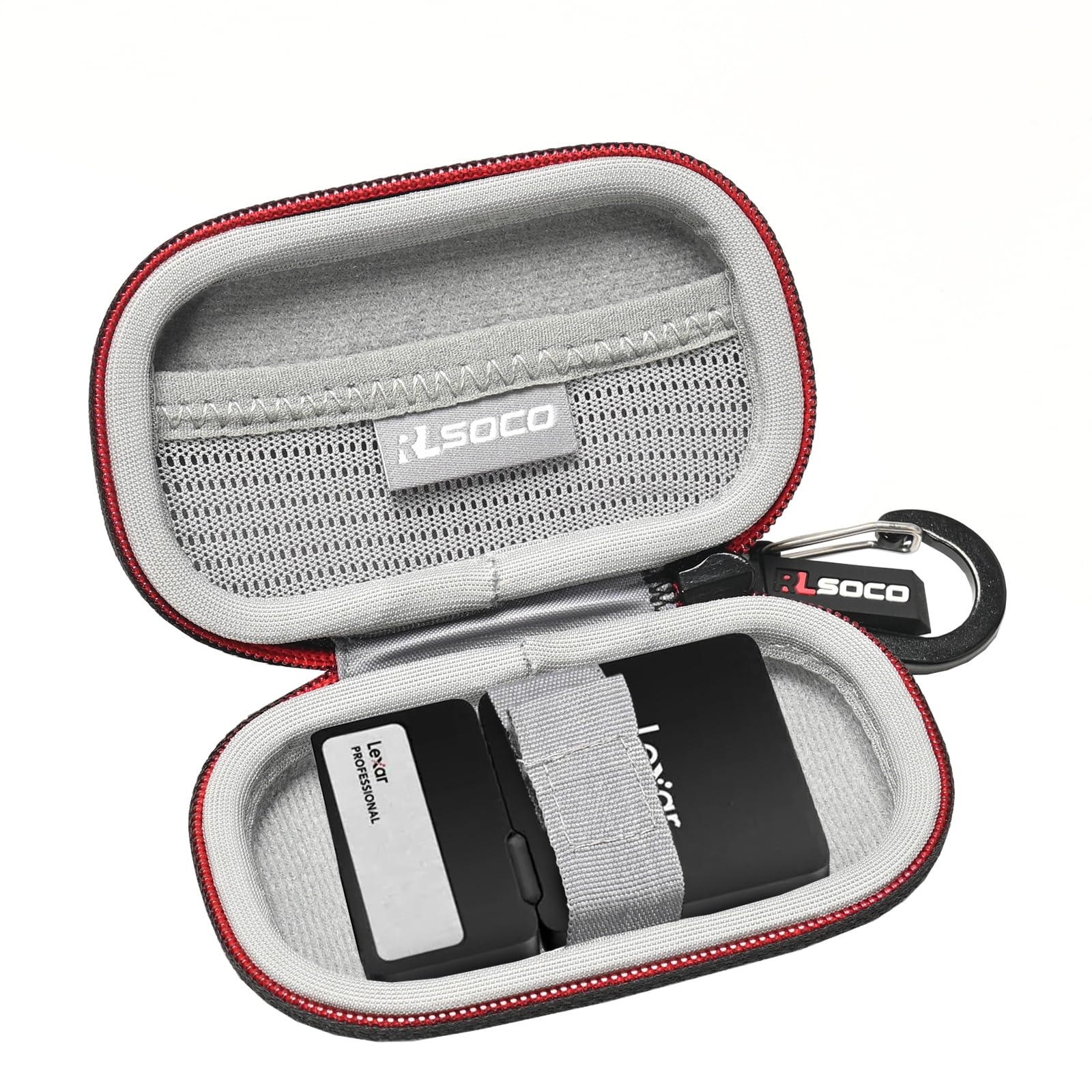 RLSOCO Case for WD_BLACK C50 2TB,1TB,512GB Game Drive & for SABRENT External SSD Rocket Nano V2/Rocket nano XTRM 2TB,1TB,4TB (Case Only)