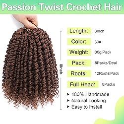 Passion Twist Hair, Pre Twisted Passion Twist