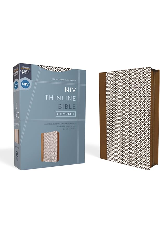 NIV, Thinline Zippered Collection Bible, Compact, Imitation
