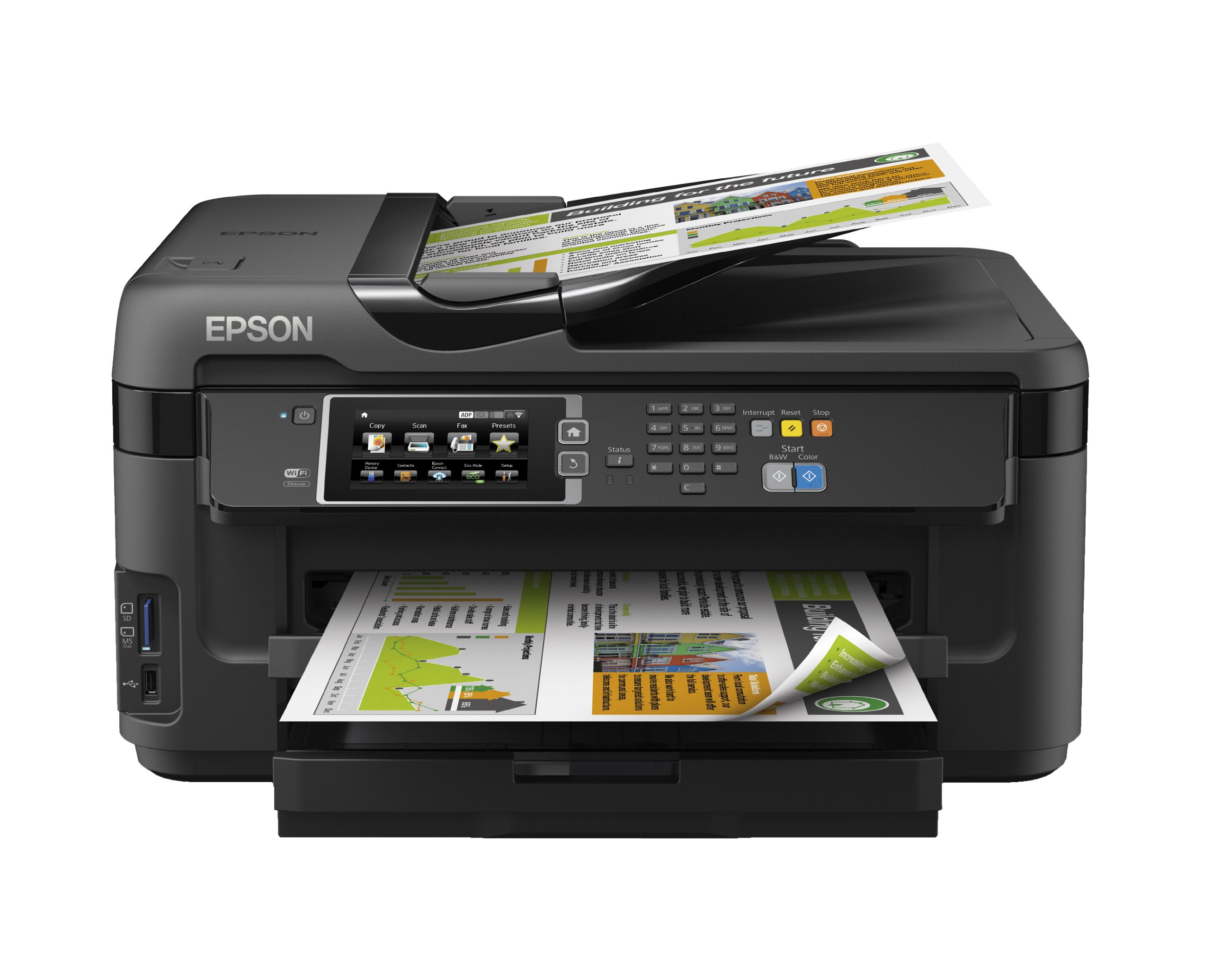 Epson WorkForce WF7610DWF A3 Doublesided WiFi and AirPrint Printer