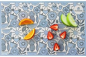 Suessie Disposable Placemats for Baby, Happy Owls (60 Count)