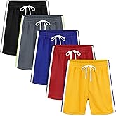 Resinta Toddler Boys Shorts Boys Quick Dry Athletic Pull-On Shorts with Elastic Waist for Summer Playwear