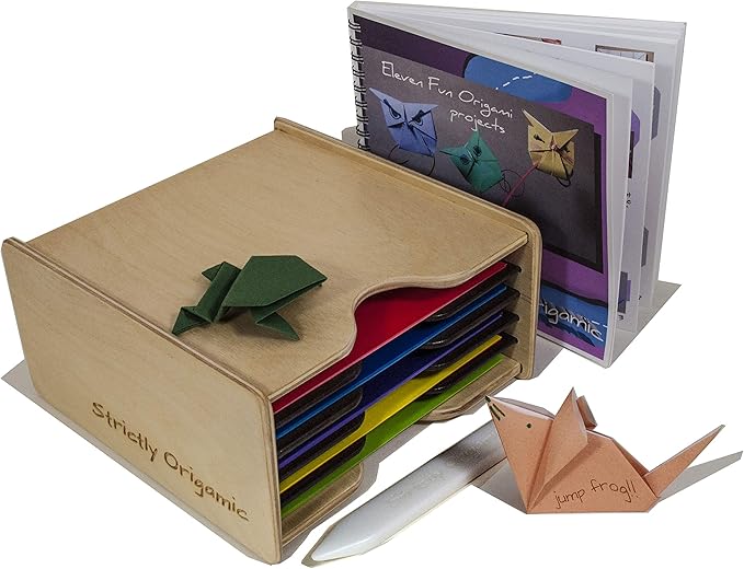 Origami Kit Strictly Origamic Paper Organizer + 200 Sheets