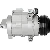 ECCPP AC Compressor Fit for Ford Edge for Lincoln MKX 3.5L 2007-2010 | Fast Cooling A/C Compressor with Clutch