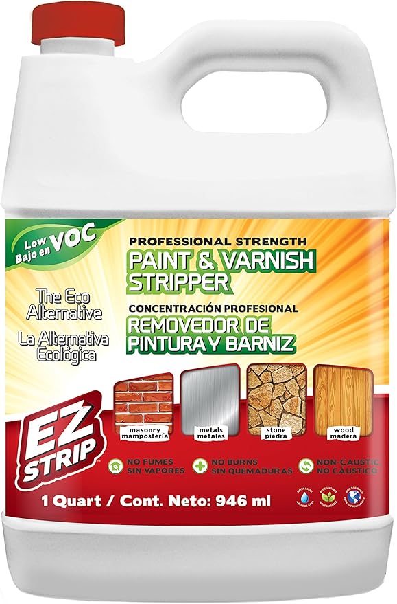 EZ Strip Paint and Varnish Stripper 1 Quart
