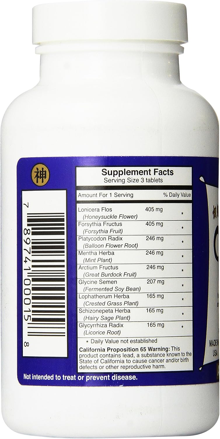 Dr. Shen's Yin Chiao Pills, 200 Count: Health & Personal Care