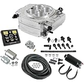 Holley Sniper EFI 550-510-3XK Sniper 2 EFI - Shiny - Inline Pump - Without PDM - 3.5 in. Screen