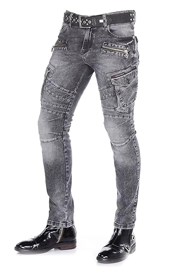 mens jeans fancy pockets