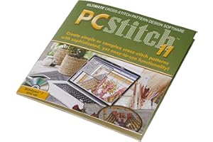 M & R Technologies Pc Pro Cross Stitch Software Version 11, Multicoloured, 19.3 x 13.71 x 3.55 cm