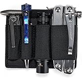 VIPERADE PL7 EDC Organizer Holder, Elastic Accessories Pouch with Hook and Loop Closure for Backpack, Tactical Vest, EDC Bag
