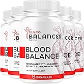 (5 Pack) Glyco Balancer Capsules - Official GlycoBalancer Supplement Support Pills Advanced Formula All Natural Premium Ingredinets for Health Support Vitamins and Wellness, 300 Capsules for 5 Months