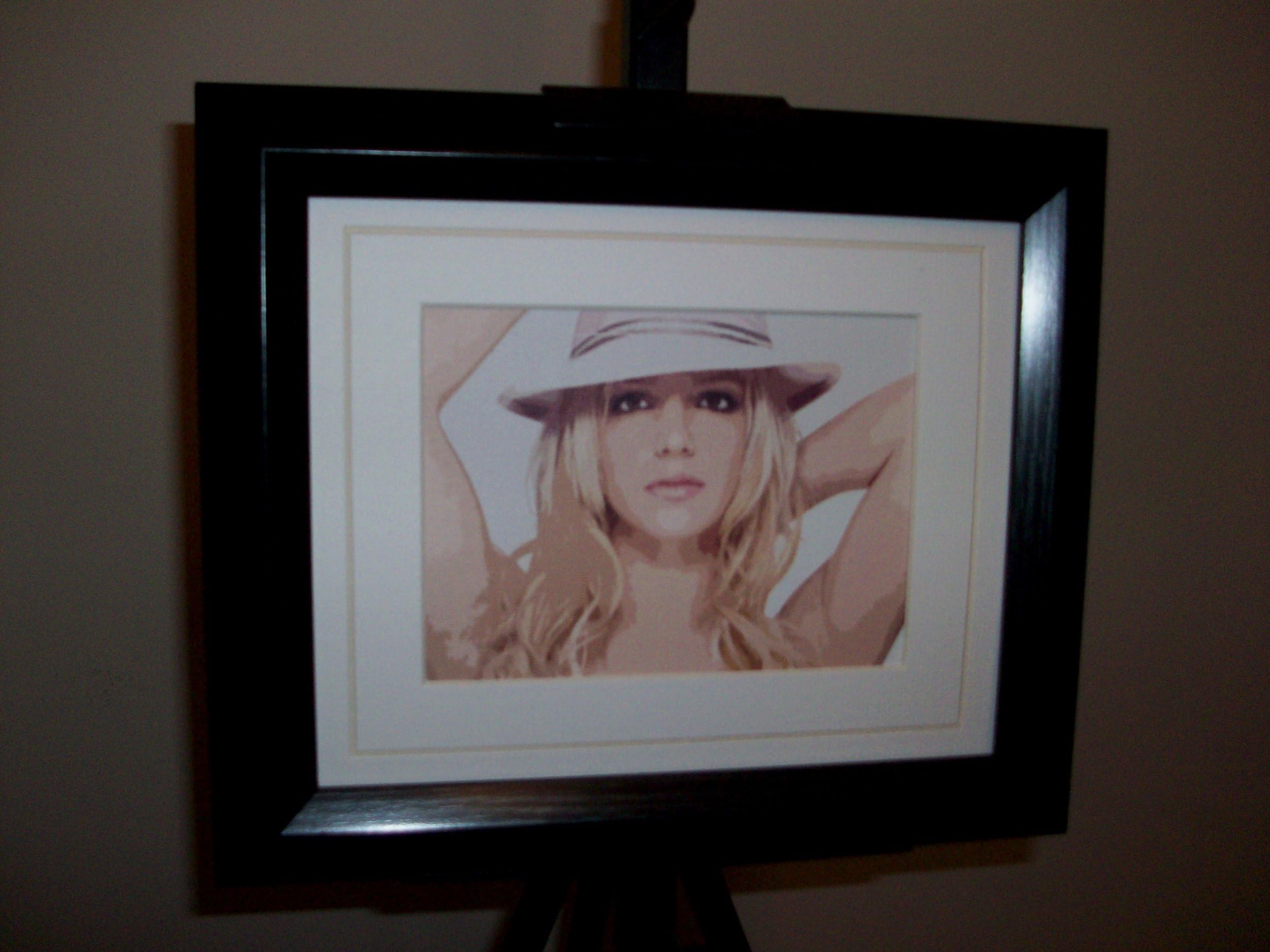 Britney Spears Limited Edition Framed Art Print by artcandi