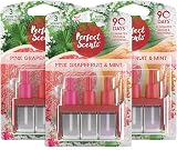 Perfect Scents 3 Scents Pink Grapefruit & Mint Air Freshener Refill 3x20ml view 2