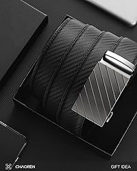 CHAOREN Leather Ratchet Belt Men - Customizable