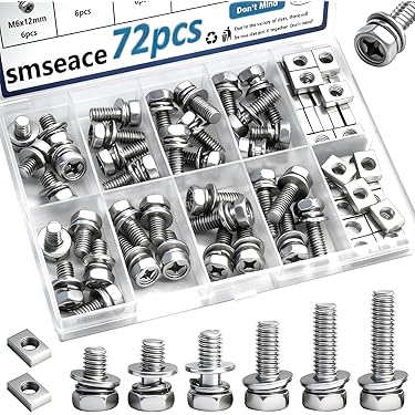 Amazon Best Sellers: Best Nut & Bolt Assortment Sets