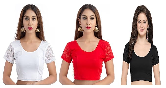 Cotton Bustier Saree Blouse