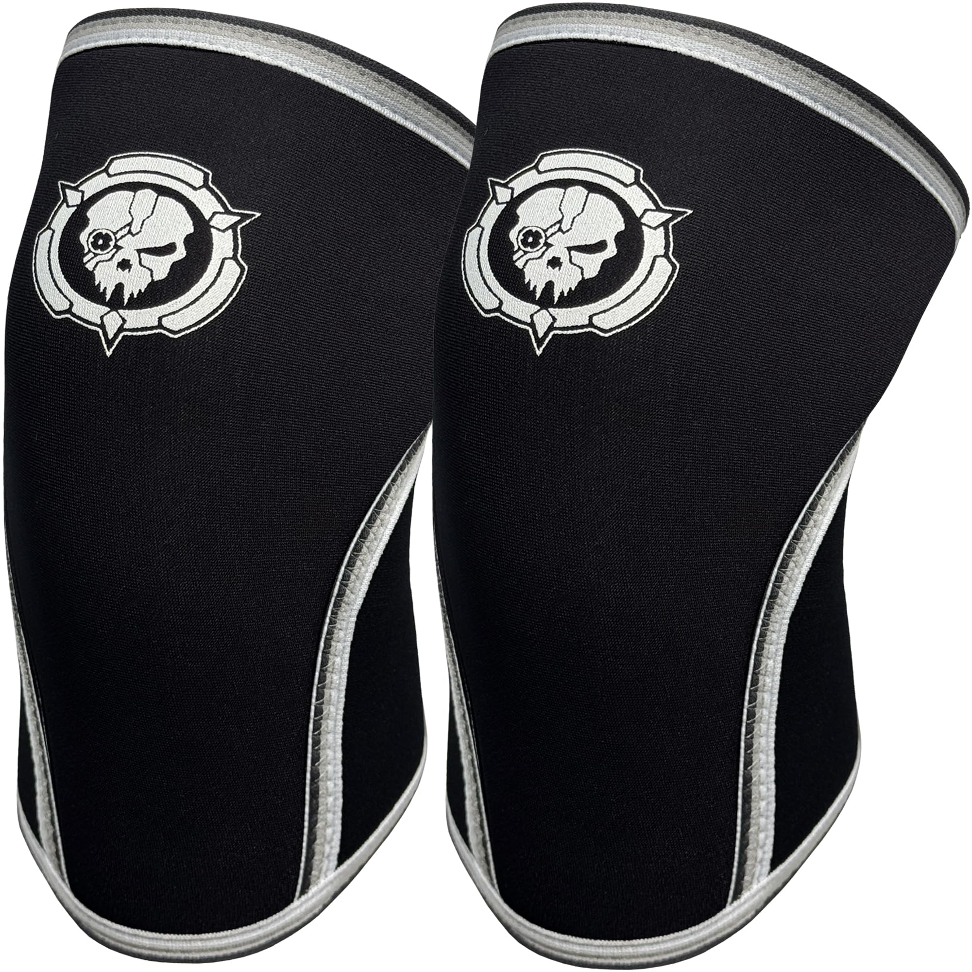 Jupiter Knee Sleeves (1 Pair), 7mm Compression Knee Braces for Squats,Weightlifting,Powerlifting,Cross Training for Men & Women