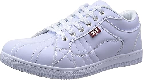 Amazon エドウィン スニーカー メンズ Ed7047 ホワイト 25 0 25cm Edwin エドウィン スニーカー