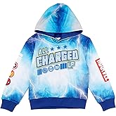 Monster Jam Marvel's Monster Trucks Fleece Athletic Pullover Hoodie Toddler to Big Kid Sizes (2T - 10-12)