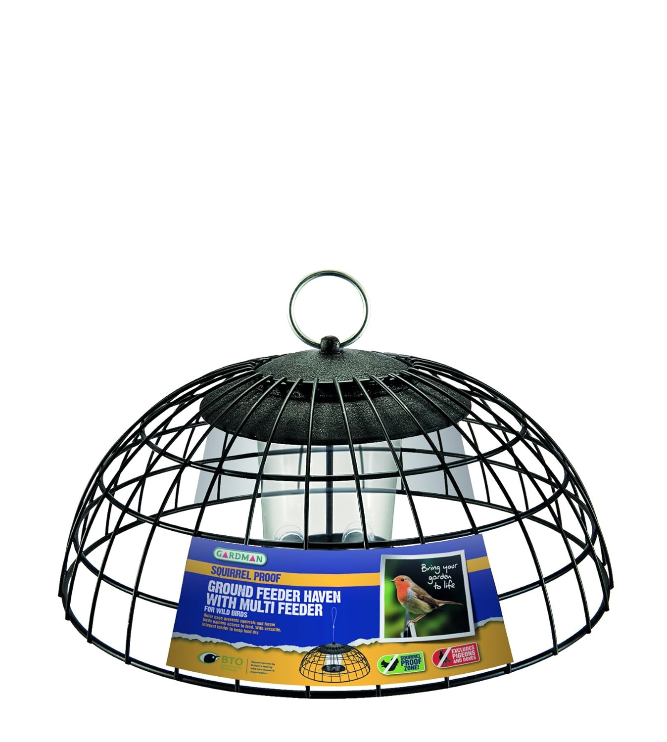 Gardman Heavy Duty Squirrel Proof Ground Multi Bird Feeding Haven