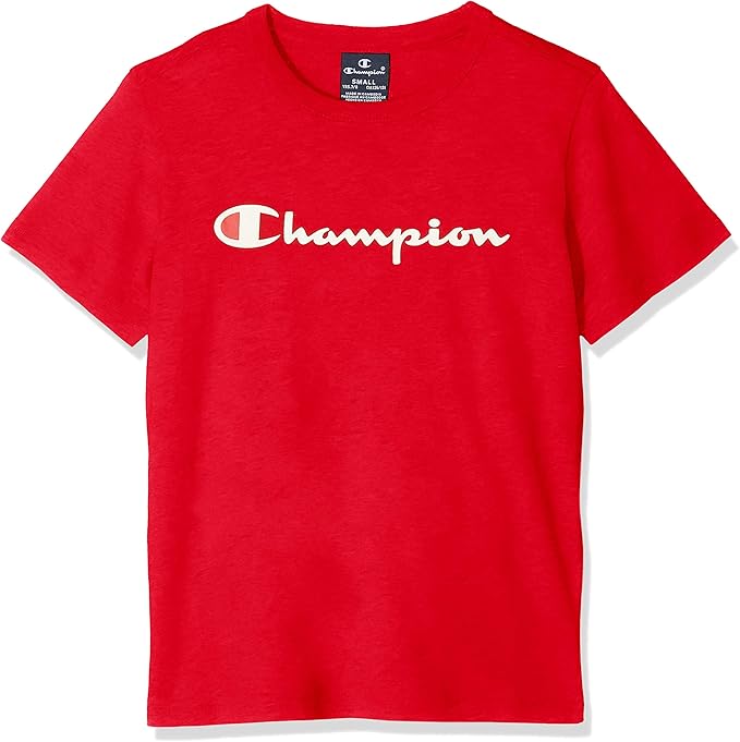 magliette champion bambino rosso