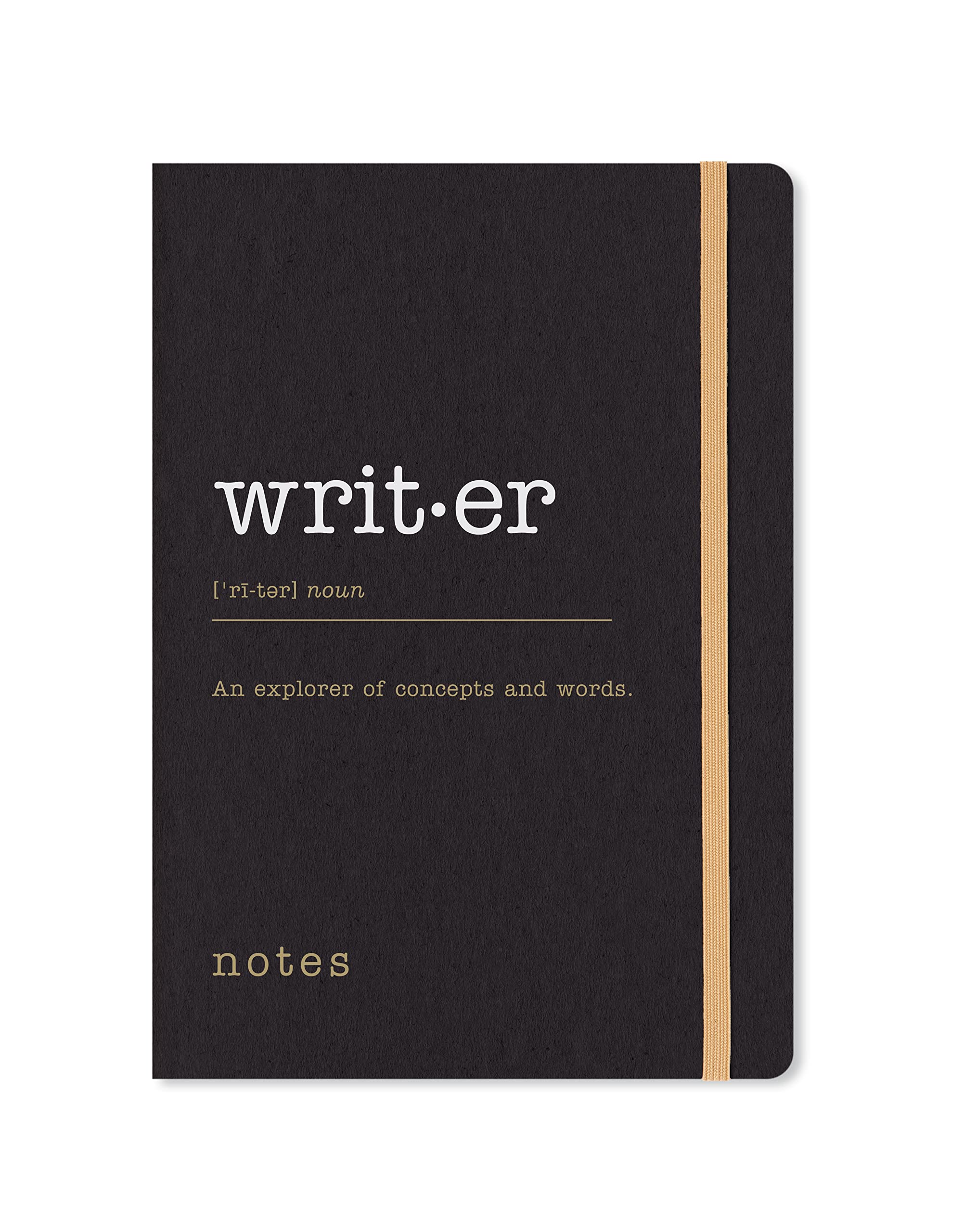 Letts Eco Writers Words A5 Dotted Notebook - Black