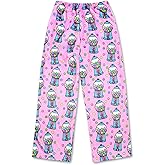 iscream Big Girls Silky Soft Fun Print Plush Fleece Pants - Candy Land Collection