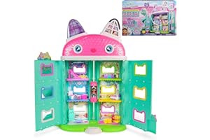 Gabby's Dollhouse: The Movie, Meow-Mazing Interactive Dollhouse, 7 Rooms, LCD Screen Eyes, Figures, Sound FX, Kids Toys for Girls & Boys Ages 3 and Up