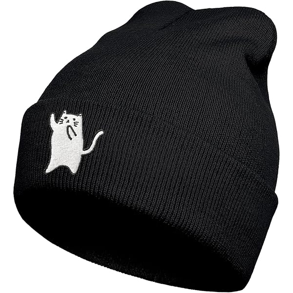 帽子 SLY KITTY KNIT BEANIE Amazon.com: Kitty Beanie Embroidered Anime Beanies Red Kitty