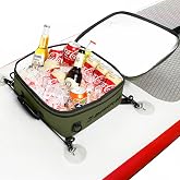 MORXPLOR Waterproof PVC Paddleboard Cooler Deck Bag - 12 Can Soft Insulated Cooler for Paddleboarding, Camping, Kayaking