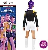 Rubies Rubies Official Netflix K-Pop Demon Hunters Rumi Golden Kids Costume 9-10 view 2