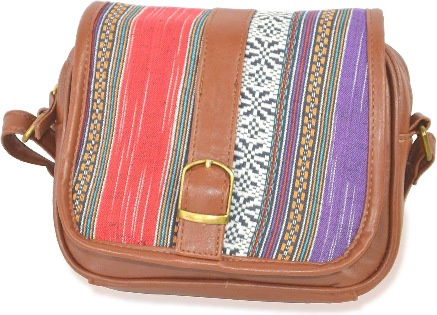 patterned cross body bag