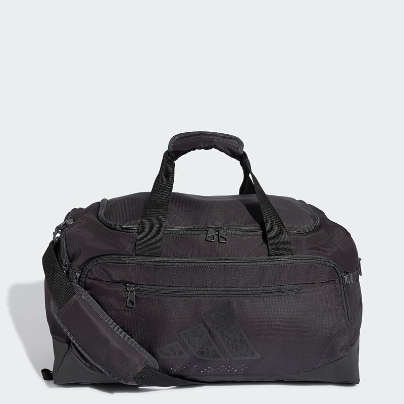 Saco de Desporto Gráfico Unissex Adult Training Defender Pequeno Duffel_Bag, carbono/preto, tamanho único