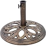 tropishade cast iron umbrella base