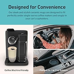 NOVA CERAMICS Travel Mug - Ceramic Coffee Mug With