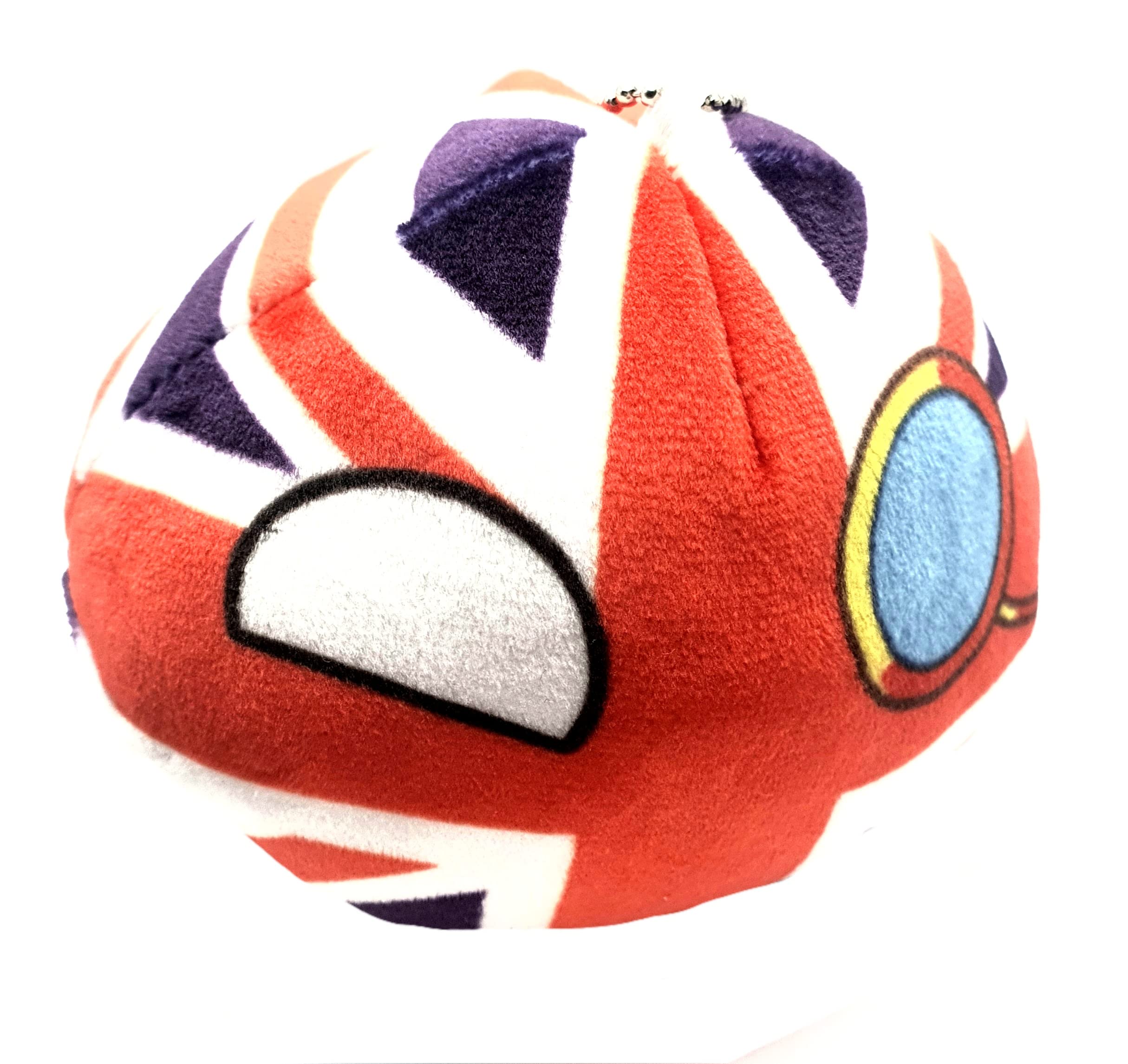 10cm Countryballs Country Ball Cute UK United Kingdom England Flag Cuddly Meme Ball Toy Gift