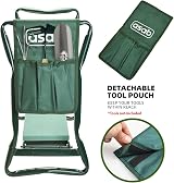 Albert Austin Foldable Garden Kneeler & Bench Stool with Tool Bag view 2