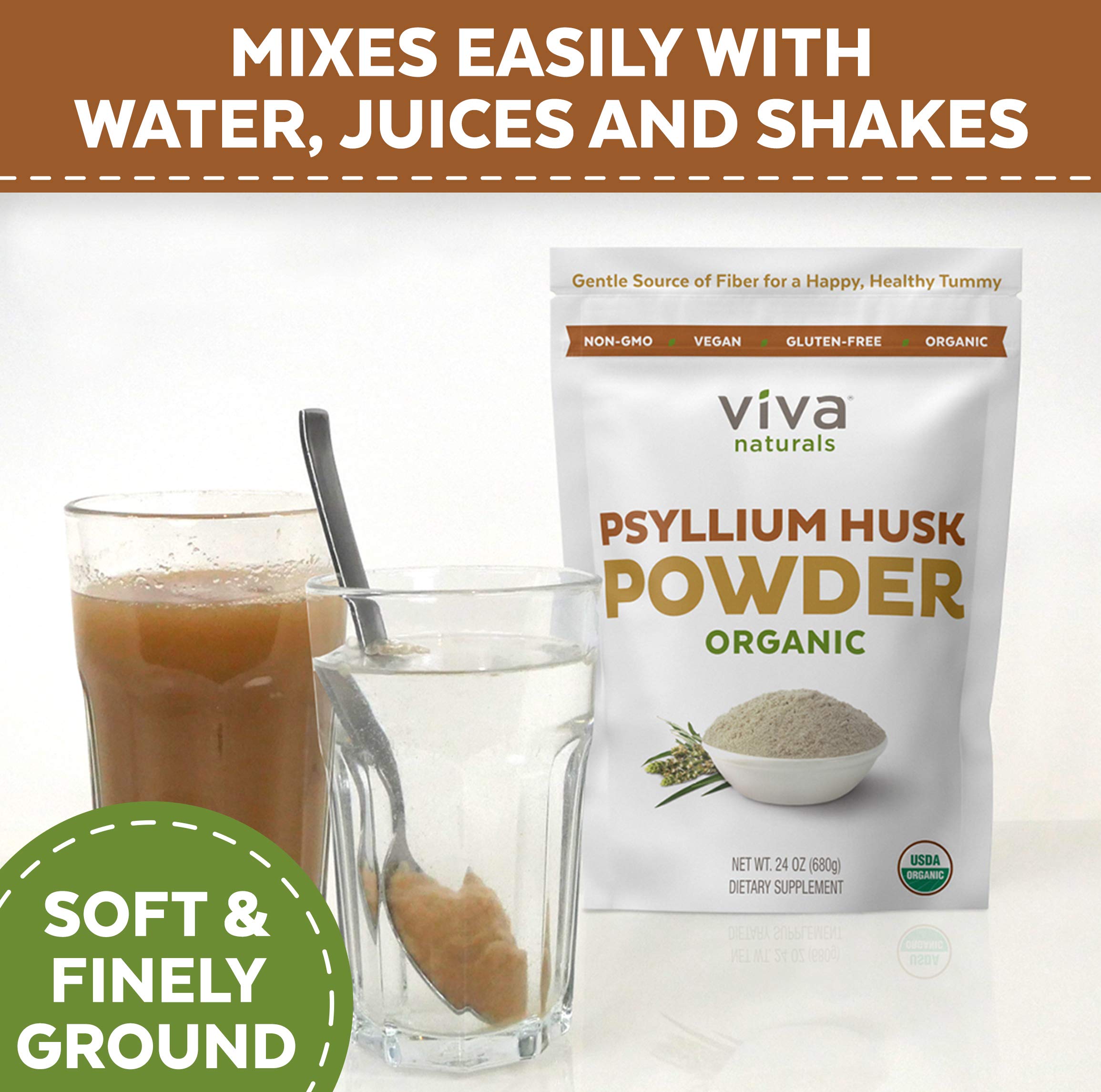 Organic Psyllium Husk Powder; Psyllium Husk Fiber Powder for Baking