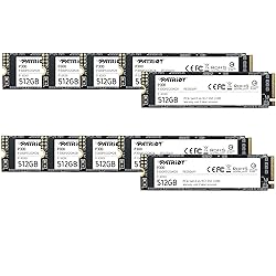 Patriot P300 512GB Internal SSD - NVMe PCIe Gen 3x4
