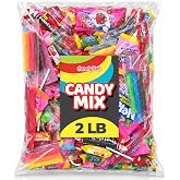 Candy Variety Pack, 2 LB Bulk Candy for Pinata Stuffers and Goodie Bags | Bulk Candy Individually Wrapped Candy Mix, Pinata Candy Bulk Assorted Candy