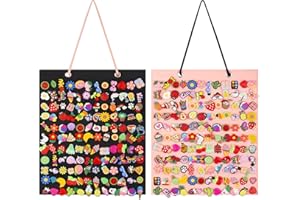 PMCMAXI 2 Pcs Shoe Charms Organizer, Hanging Display Holder, Wall Mounted Shoe Decoration Organizer, (Not Include Any Accesso