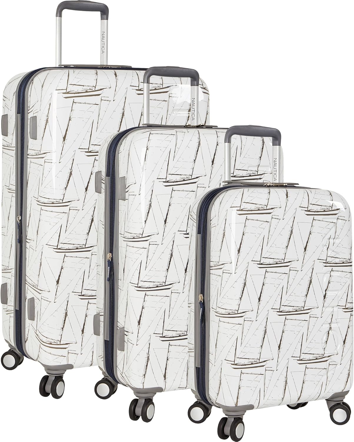nautica hardside luggage set