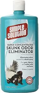Amazon.com : Simple Solution Skunk Odor Eliminator, 16 Ounce : Pet Odor