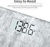 RENPHO Digital Bathroom Scale, 400 lb Capacity, LED Display, 0.1 lb/0.05 kg view 3