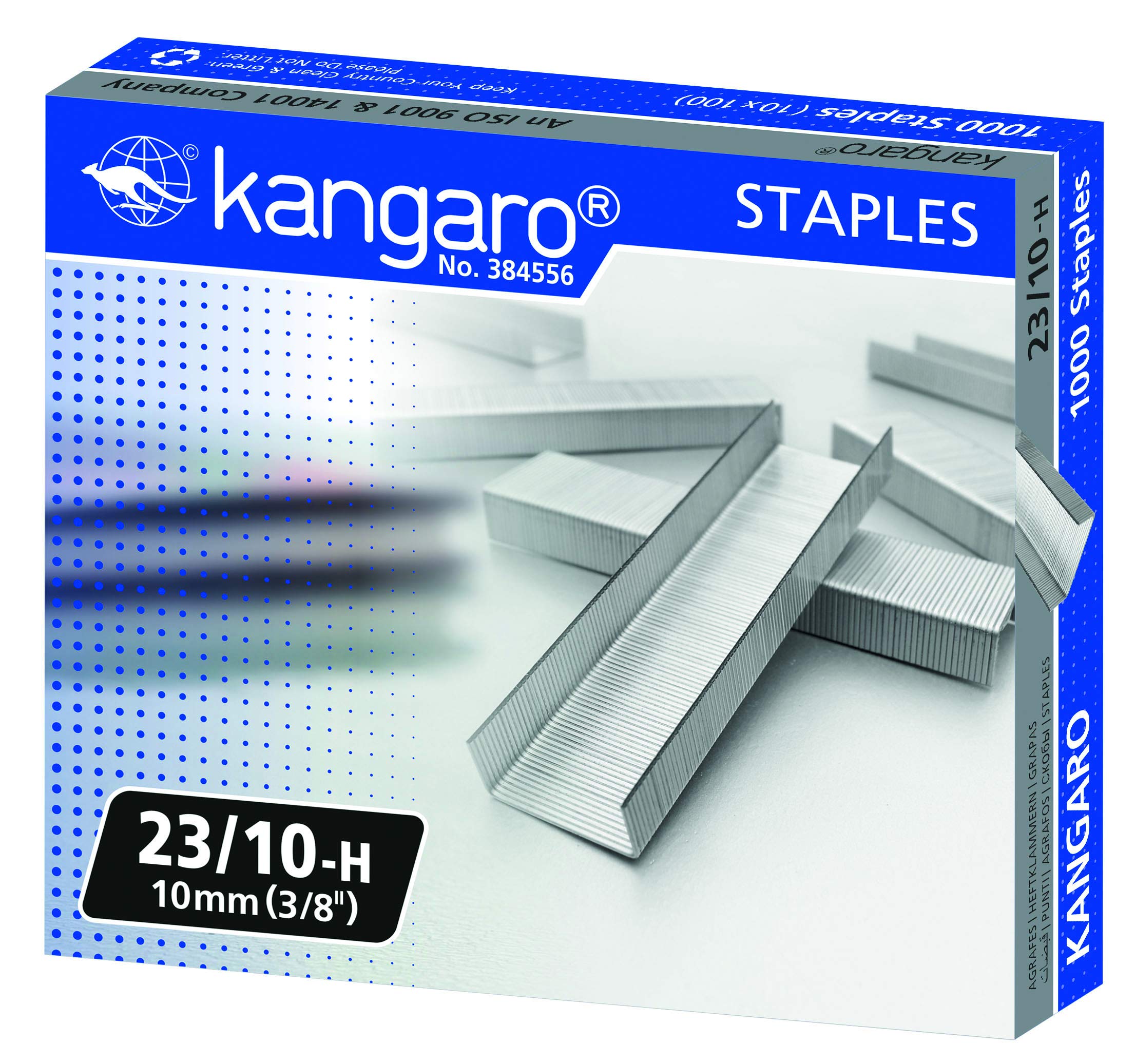 Kangaro 13/10-H Staples 10 mm Pack of 1000