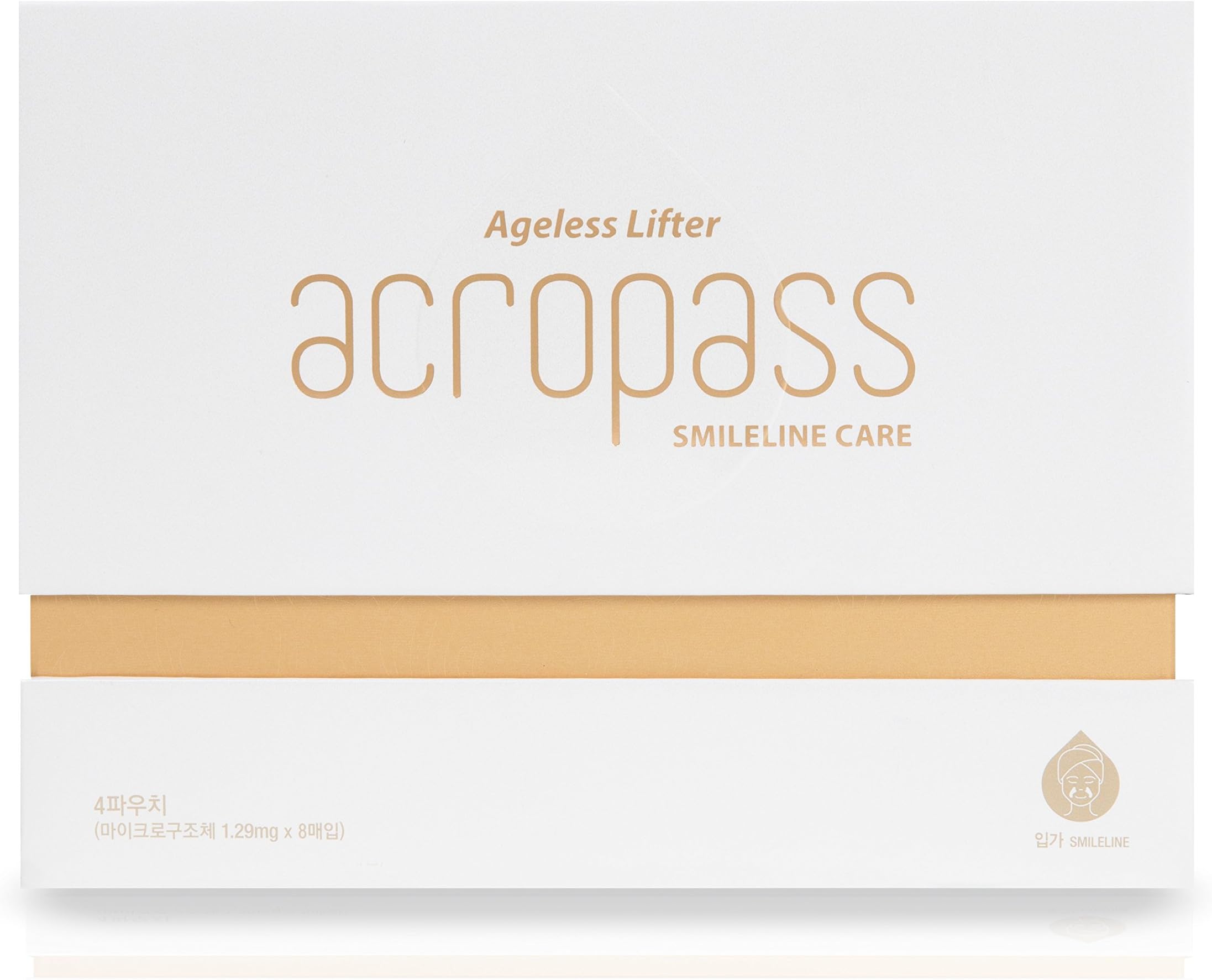 Acropass Korean Microneedle Patches For The Smile Line / Lips Area - Facial Patches with