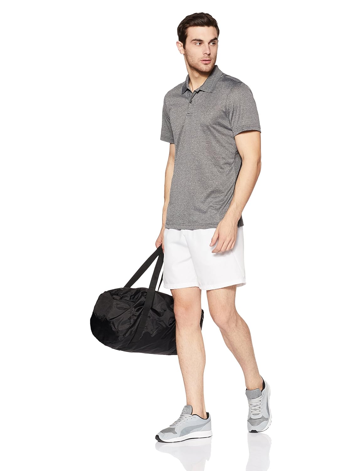 adidas men's plain regular fit polo