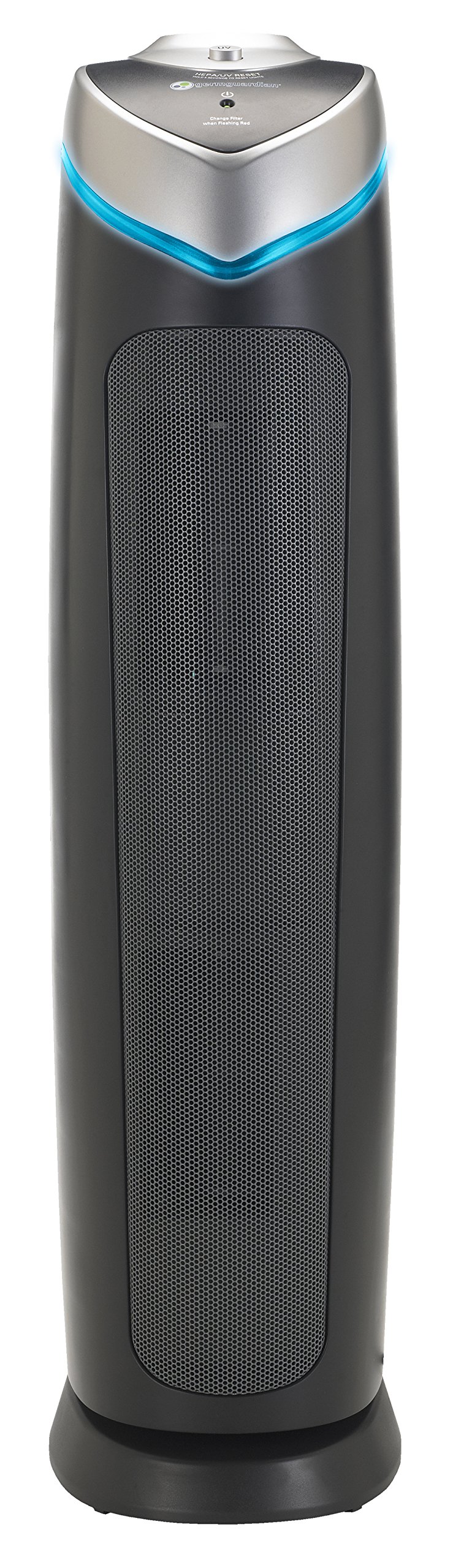 GermGuardian AC5000 28” 3-in-1 Large Room Air Purifier, HEPA Filter, UVC Sanitizer, Home Air Cleaner Traps Allergens for Smoke, Odors, Mold, Dust, Germs, Pet Dander, 5 Yr Warranty Germ Guardian