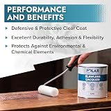 Polar Clear Lacquer Paint 1 L Satin Finish Durable Water Resistant view 3